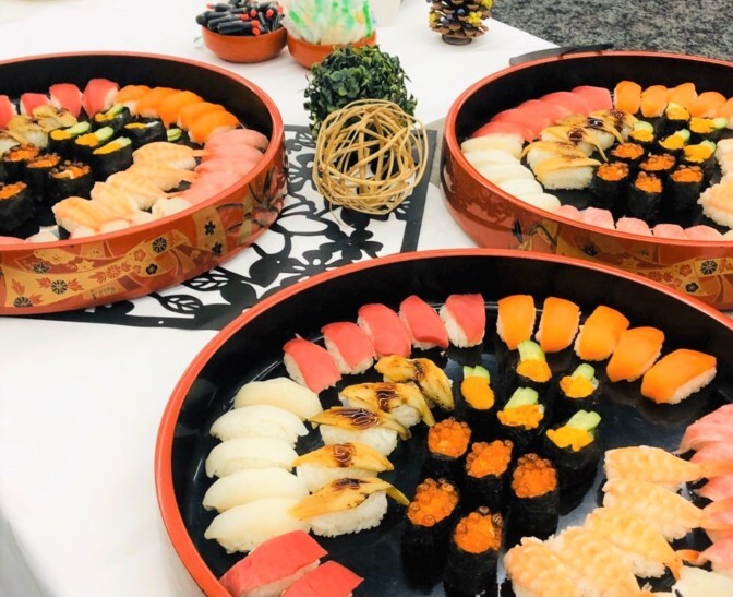 紅白握り　ケータリング　名古屋