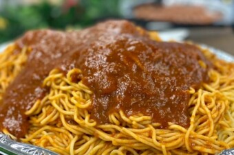 パスタボロネーズソース