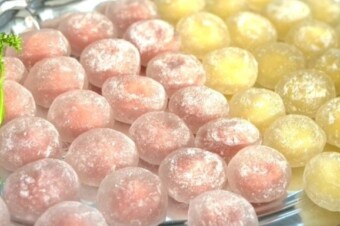 フルーツ風ミニ大福