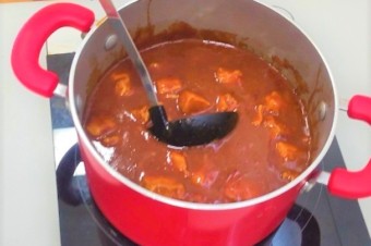 牛バラ肉のビール煮